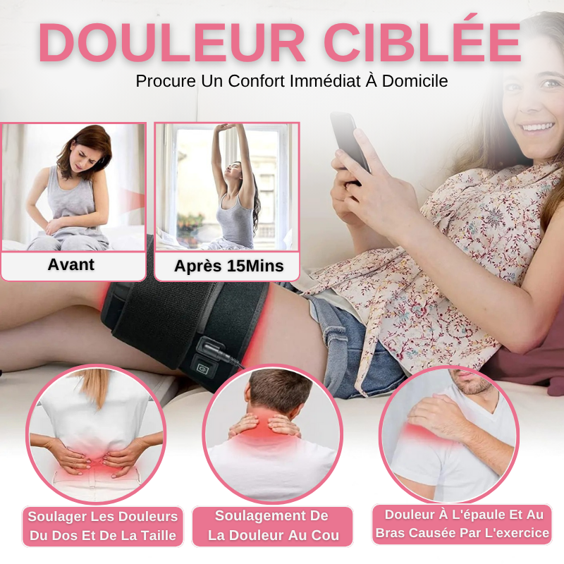 Ceinture De Thérapie Par Lumière Rouge et Infrarouge