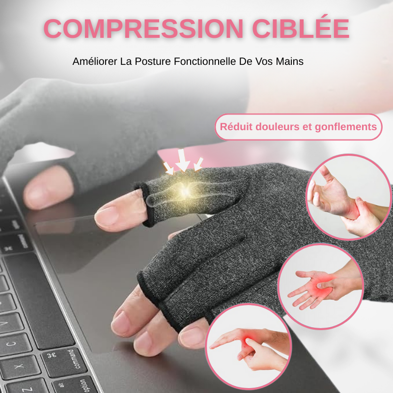 Gants De Compression Pour Le Soulagement De L’arthrite