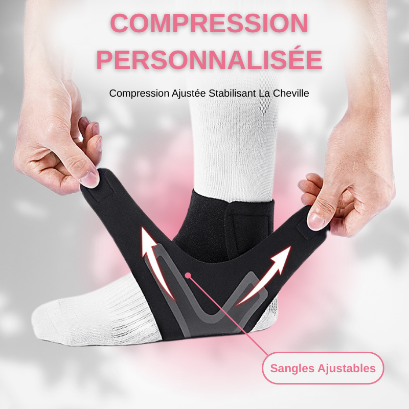 Attelle De Cheville Élastique Réglable