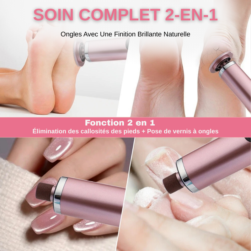 Râpe Pieds Électrique Anti-Callosités