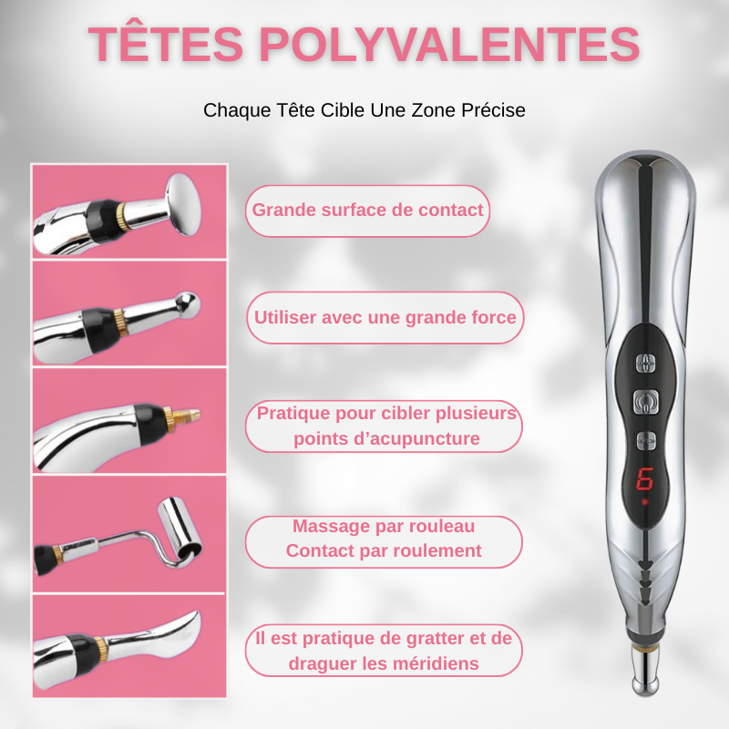 Stylo d’Acupuncture Énergétique à Impulsions