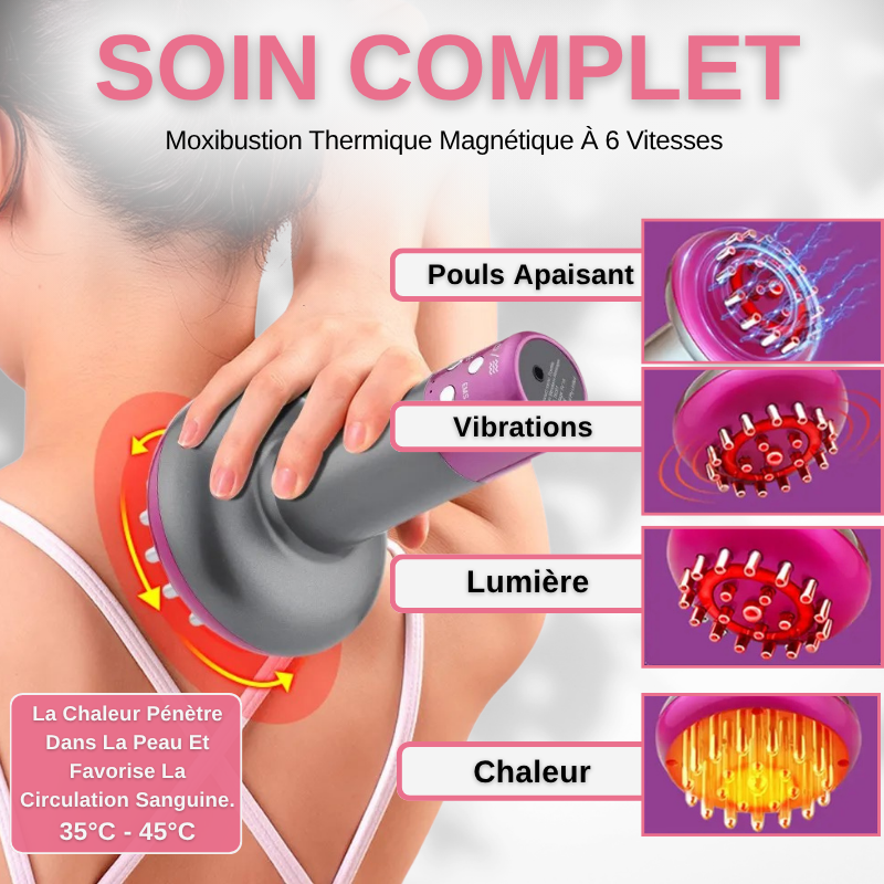 Masseur Électrique À Brosse Méridienne Pour La Cellulite