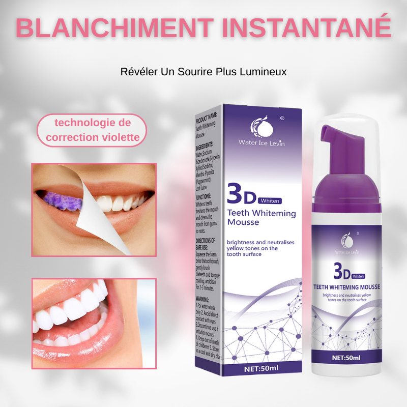 Dentifrice Violet Pour Blanchiment des Dents