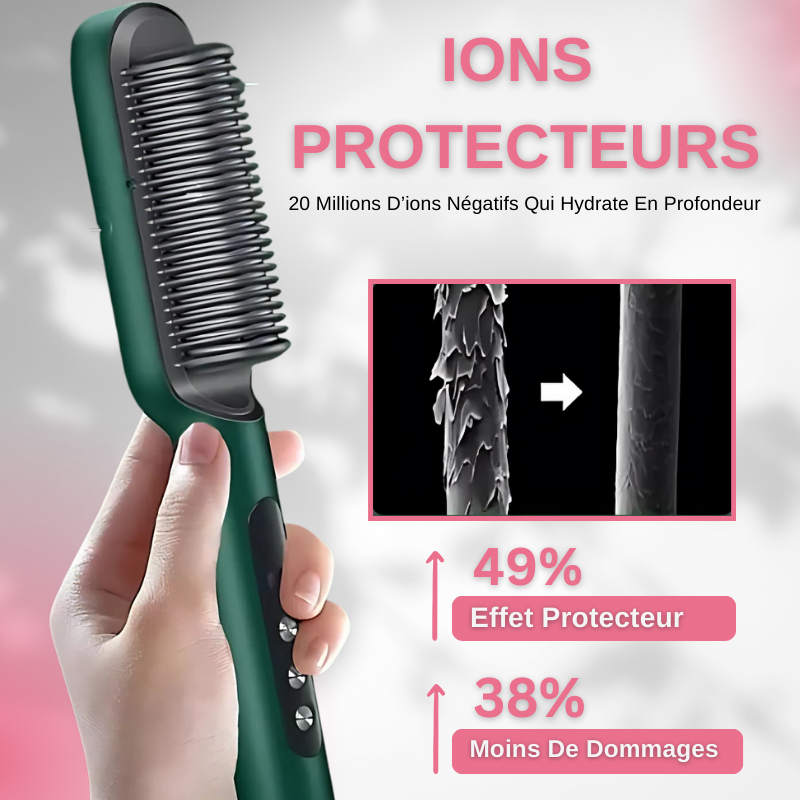 Brosse Lissante Chauffante