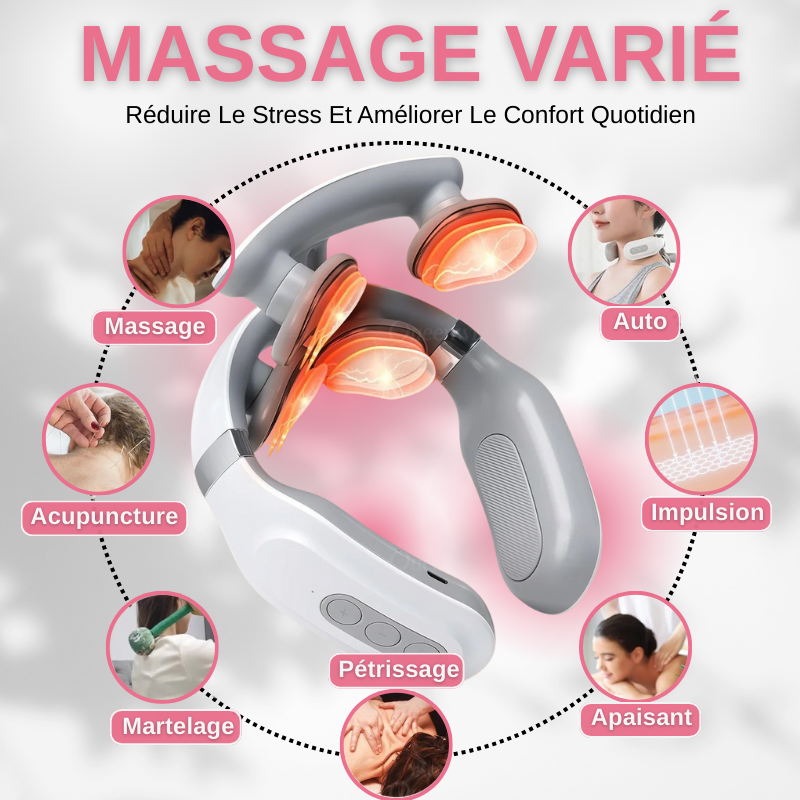 Masseur Cervical Pour Les Douleurs Du Cou Et Nuque