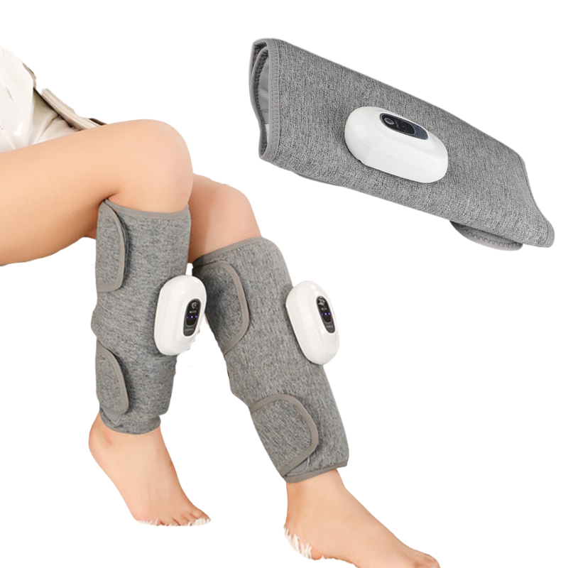 Masseur de Jambes Électrique Rechargeable à Compression d'Air 360°