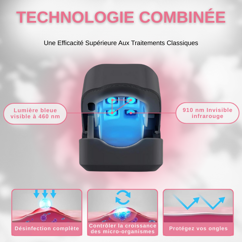 Appareil Laser LED Anti-Champignon Ongles