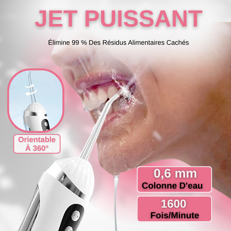Jet Dentaire Rechargeable