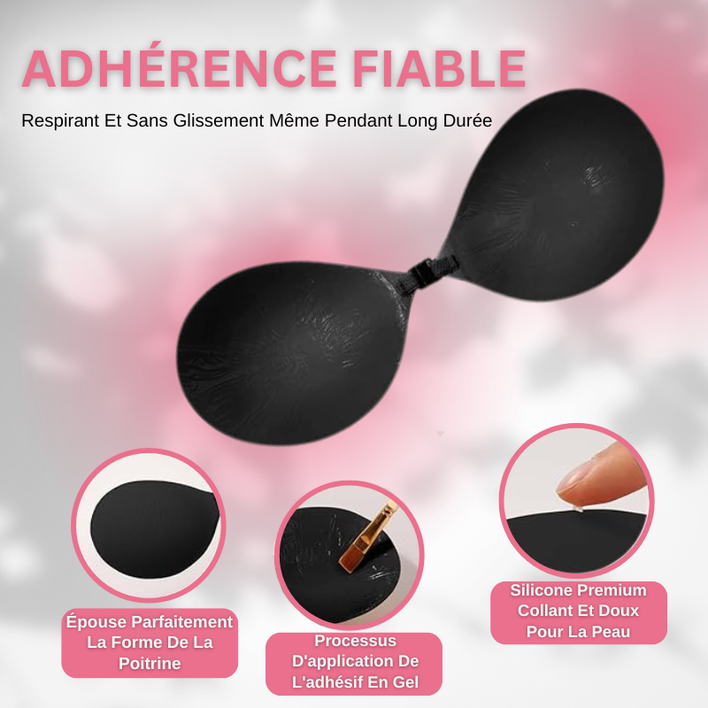 Soutien-gorge Invisible Adhésif Réutilisable