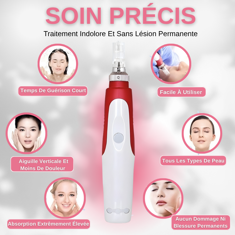 Microneedling Derma Pen Outil De Soin De La Peau