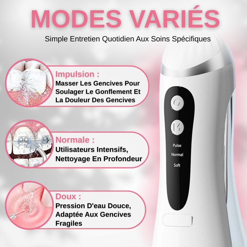 Jet Dentaire Rechargeable