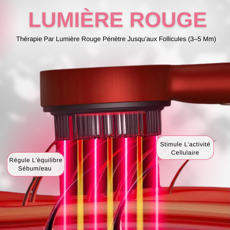 Brosse De Massage Du Cuir Chevelu Electrique