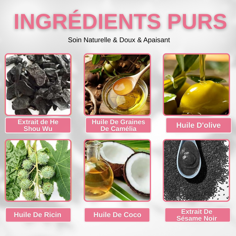 Remède Et Soin Pour Cheveux Blanc Et Gris