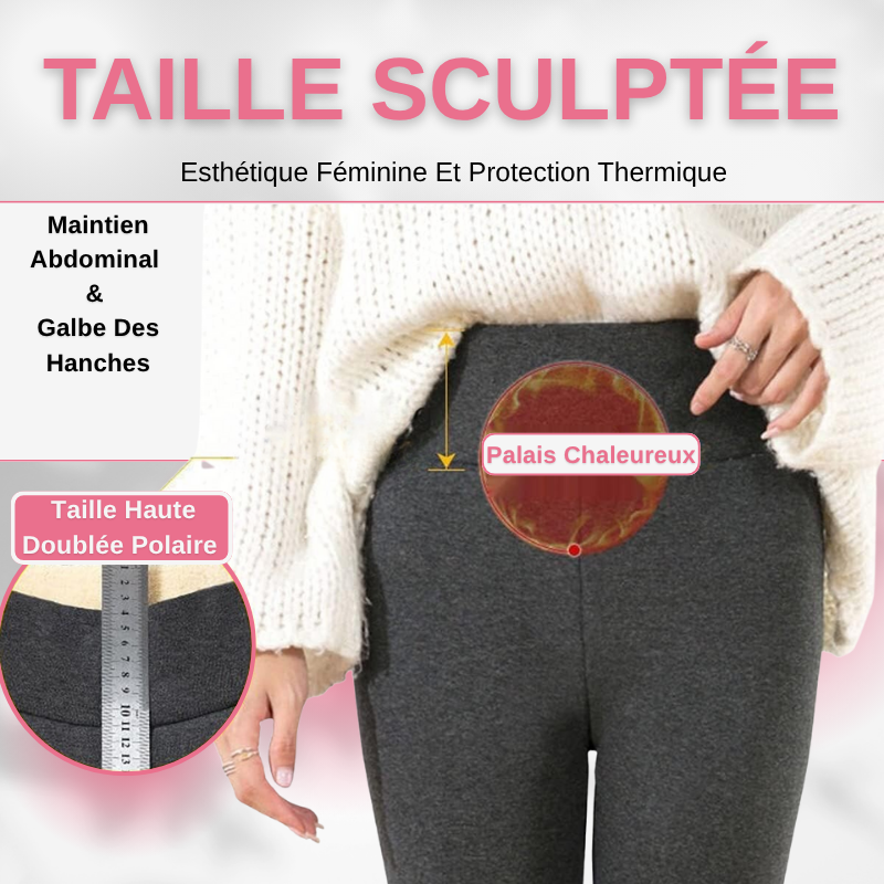 Legging en laine Polaire Femme