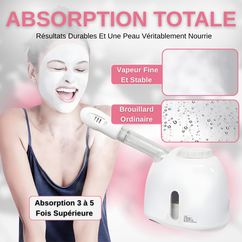 Vapeur Facial Professionnel avec Bras Extensible