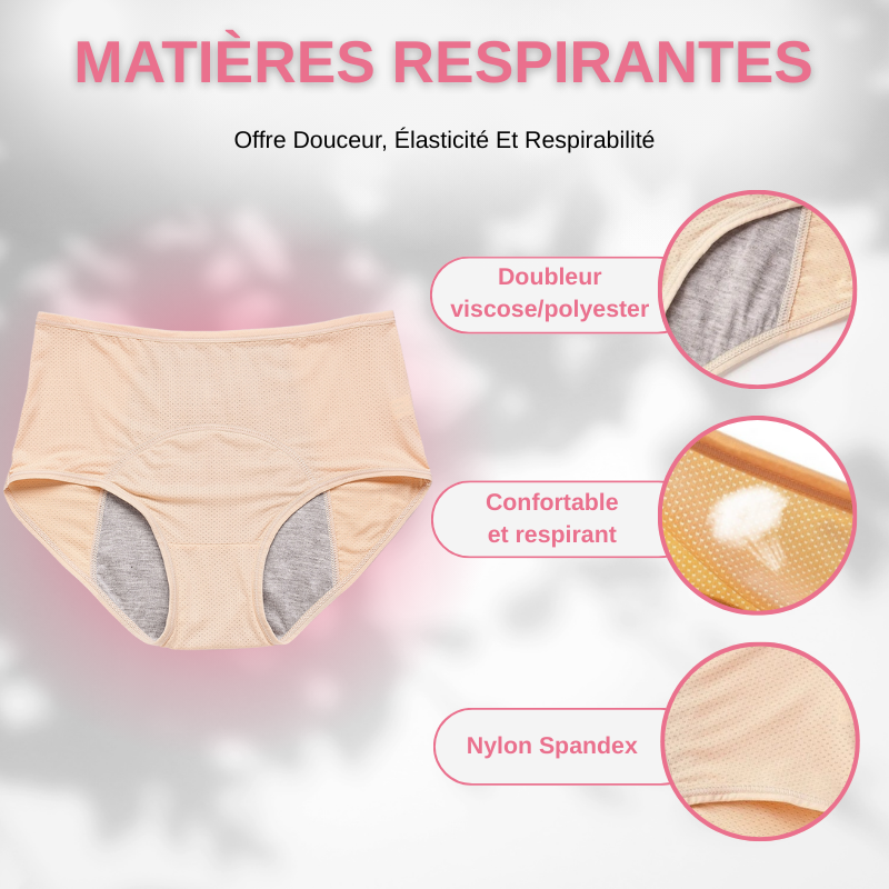 Culottes Taille Haute Anti-fuites - Grandes tailles