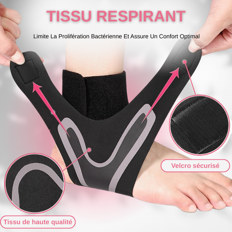 Attelle De Cheville Élastique Réglable