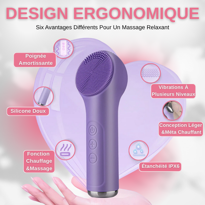 Brosse Nettoyante Visage Sonique Électrique
