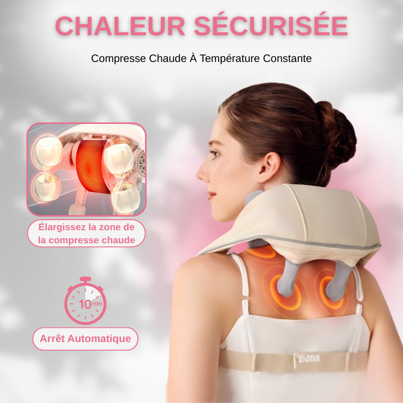 Masseur électrique De Cou et De Dos Sans Fil