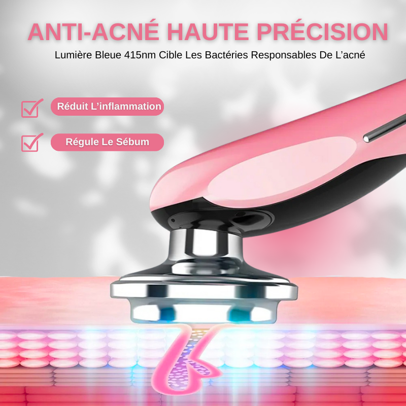 Appareil Anti Rides Lifting Visage 7 en 1 EMS