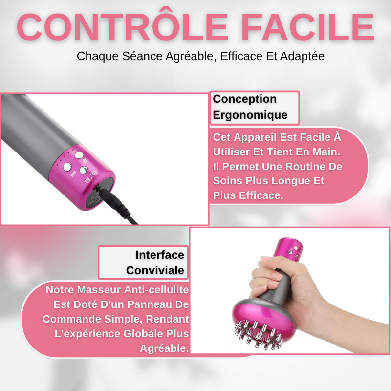 Masseur Électrique À Brosse Méridienne Pour La Cellulite