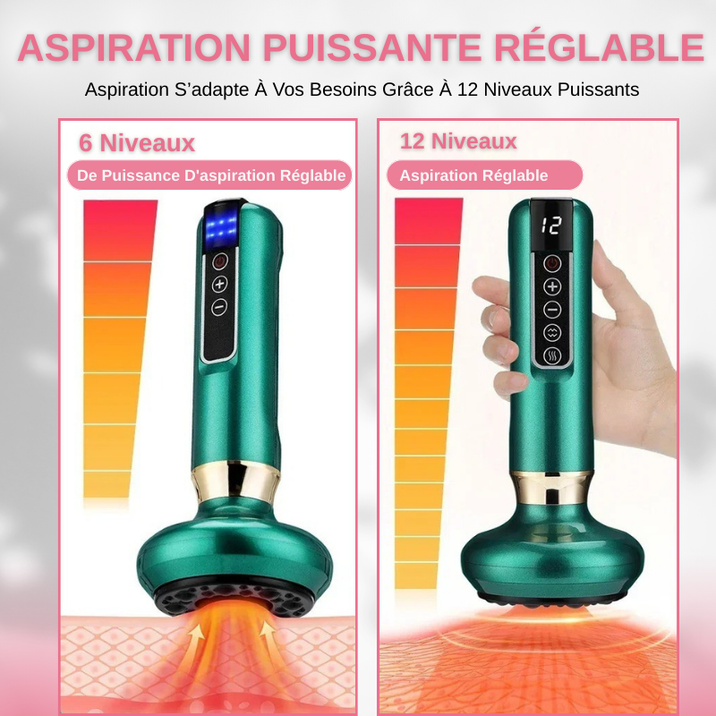 Appareil De Massage À Ventouses Électriques Gua Sha