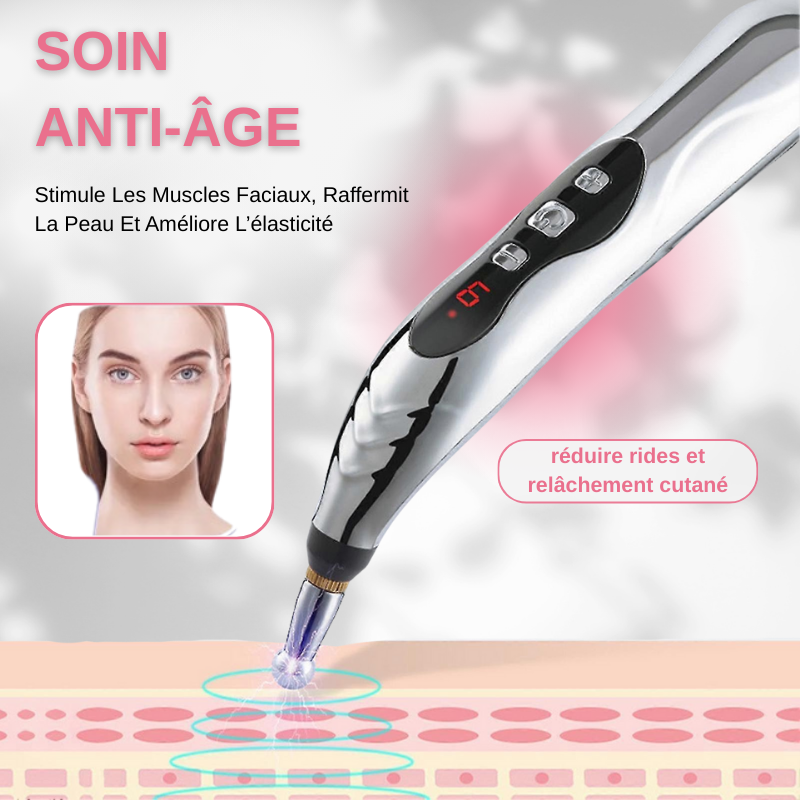 Stylo d’Acupuncture Énergétique à Impulsions