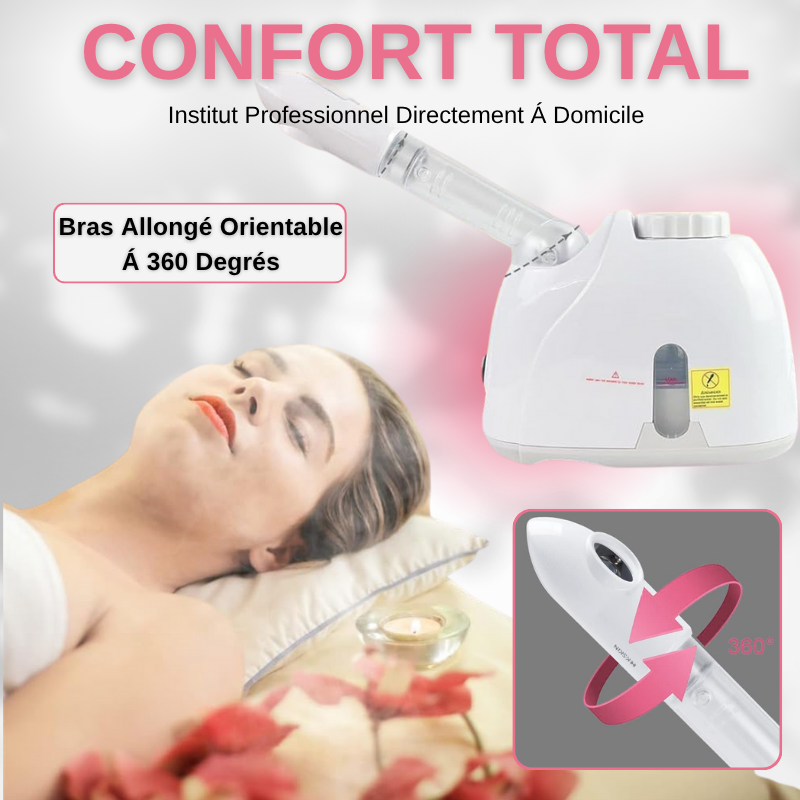 Vapeur Facial Professionnel avec Bras Extensible