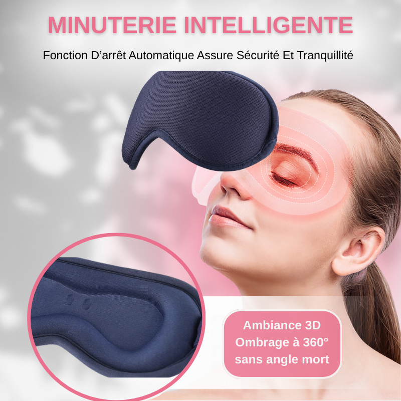 Masque de Relaxation Oculaire Pour Les Yeux à Vibration