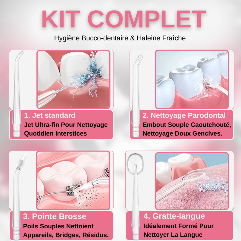 Jet Dentaire Rechargeable