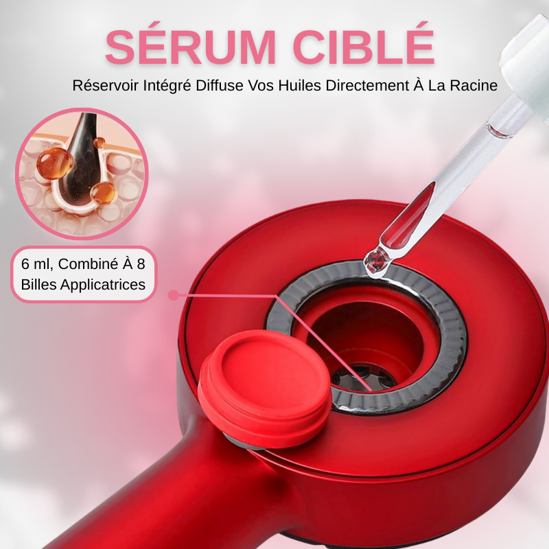 Brosse De Massage Du Cuir Chevelu Electrique