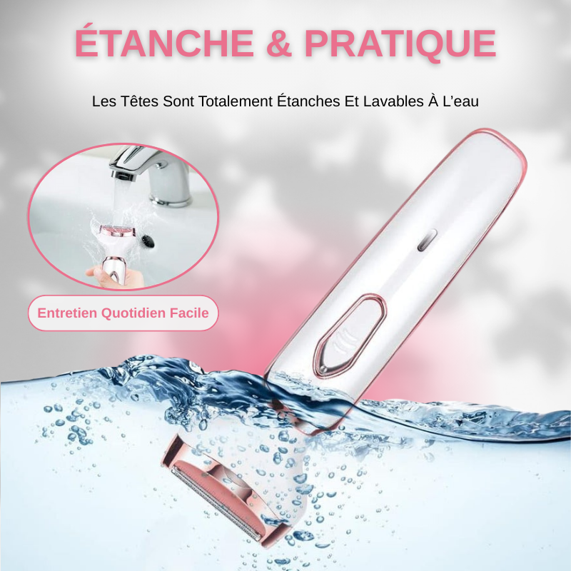 Épilateur électrique indolore