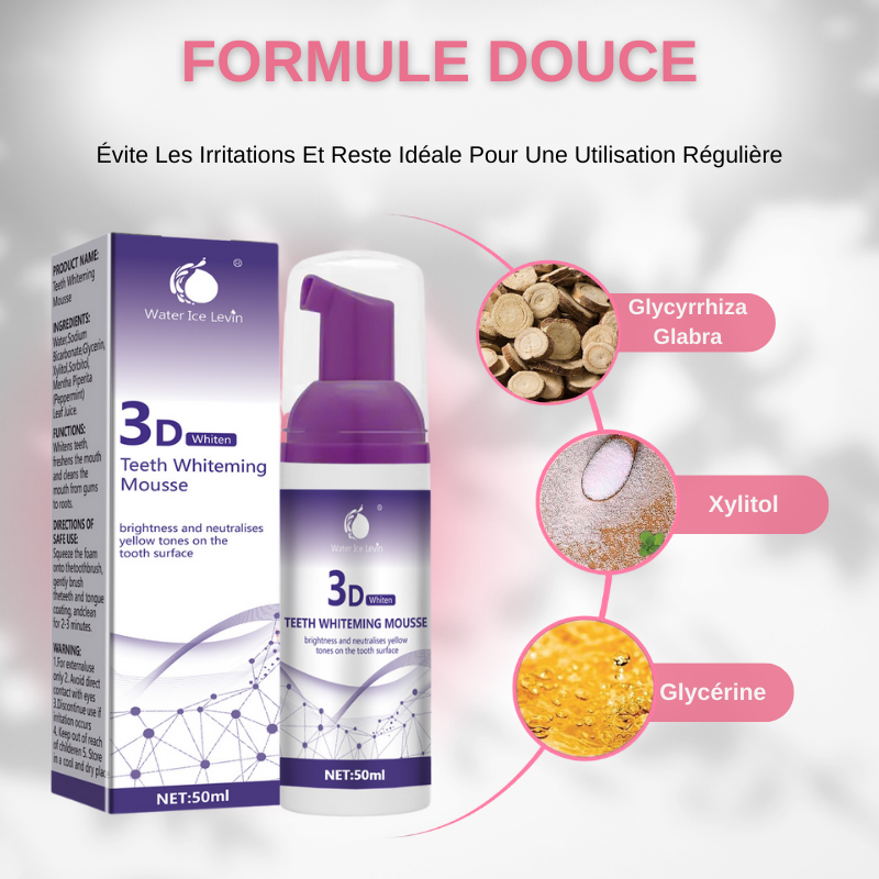Dentifrice Violet Pour Blanchiment des Dents