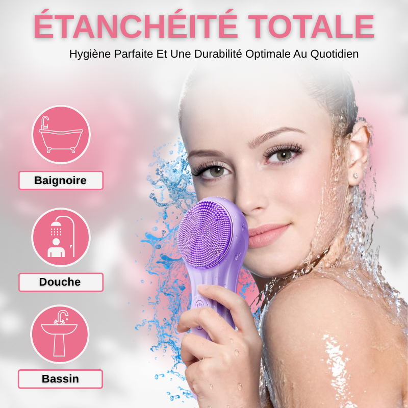 Brosse Nettoyante Visage Sonique Électrique