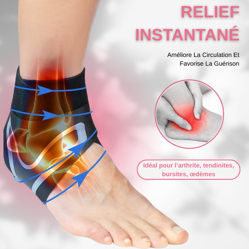 Attelle De Cheville Élastique Réglable
