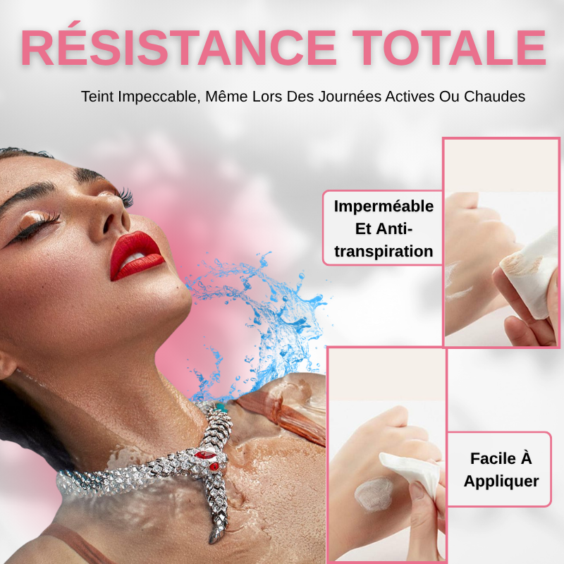 Fond De Teint qui change de couleur