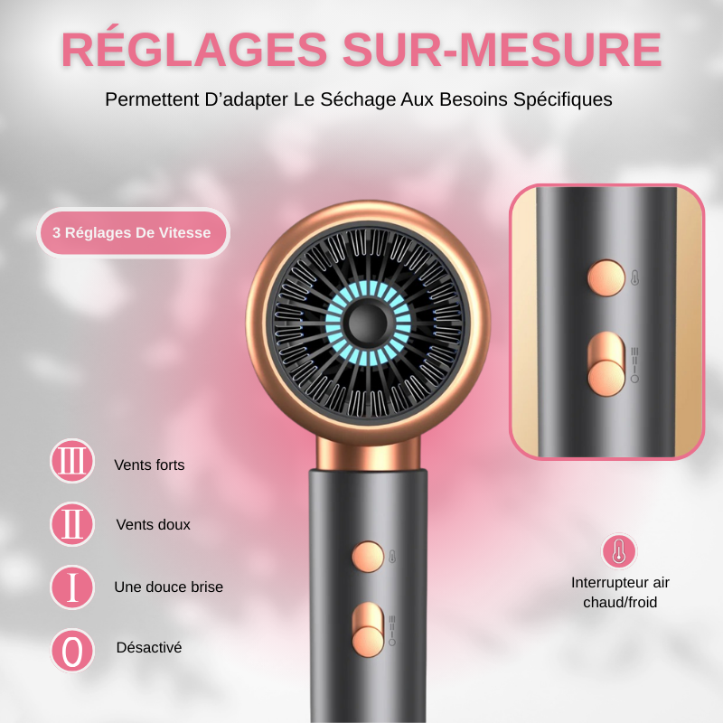 Sèche-cheveux Ionique Professionnel