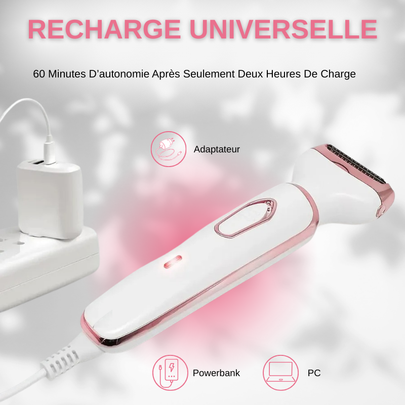 Épilateur électrique indolore