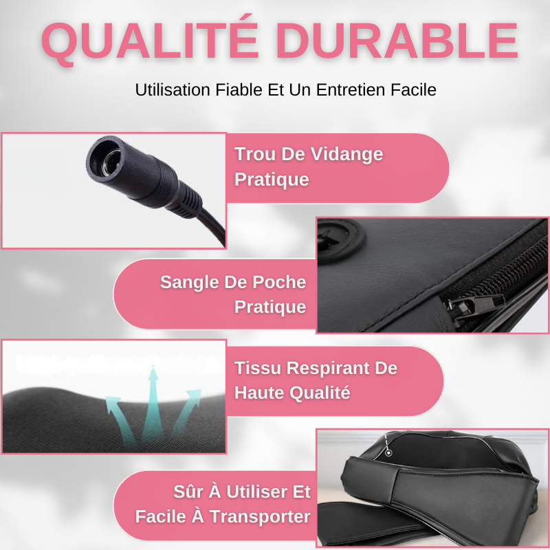 Appareil De Massage Shiatsu Chauffant Pour Cou, Nuque, Épaules