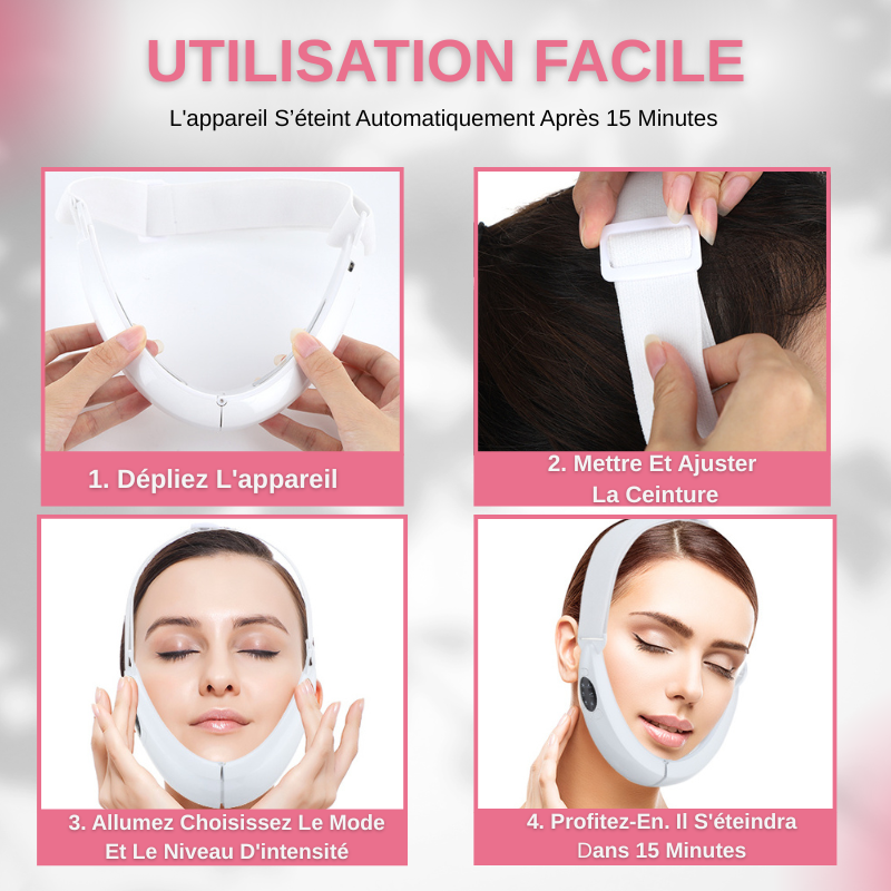 Appareil De Massage Facial Pour Le Double Menton Et Le Visage