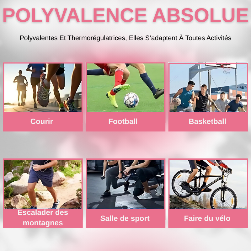 Semelles Orthopédiques de Massage 4D en Latex unisexes