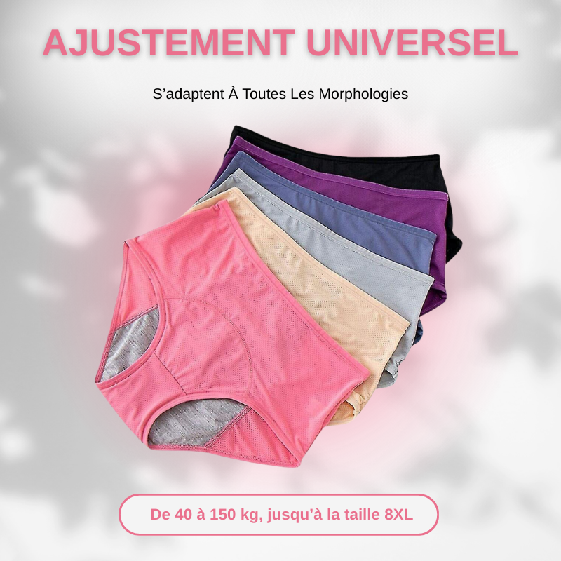 Culottes Taille Haute Anti-fuites - Grandes tailles