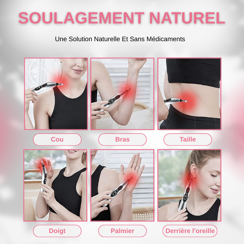 Stylo d’Acupuncture Énergétique à Impulsions