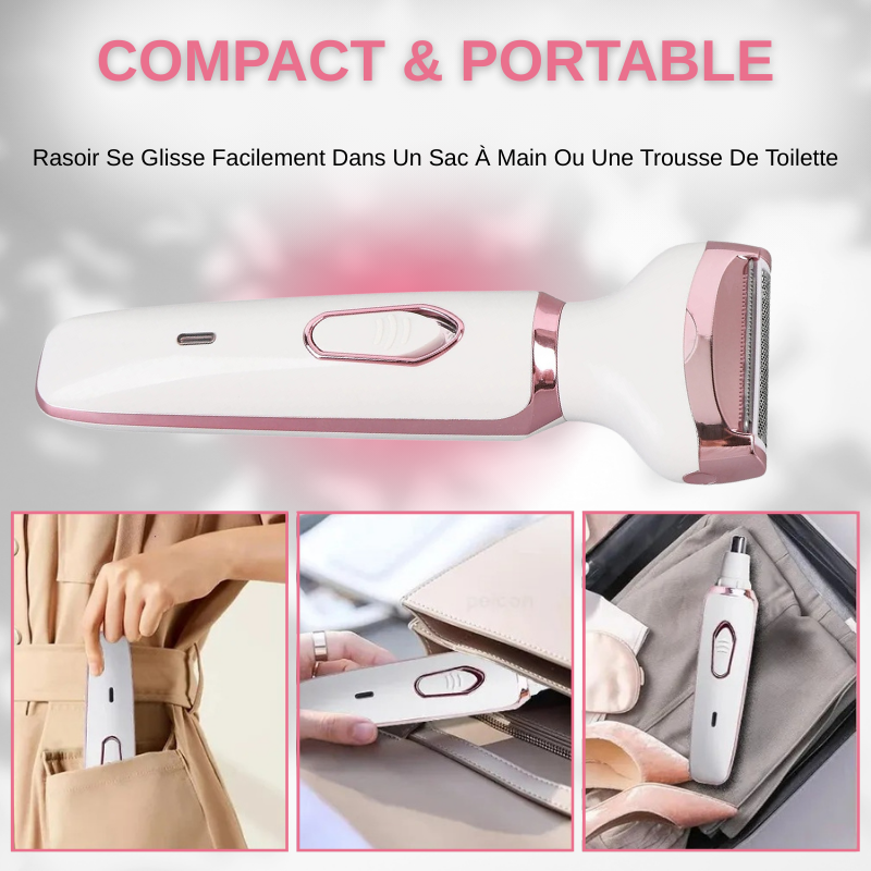 Épilateur électrique indolore