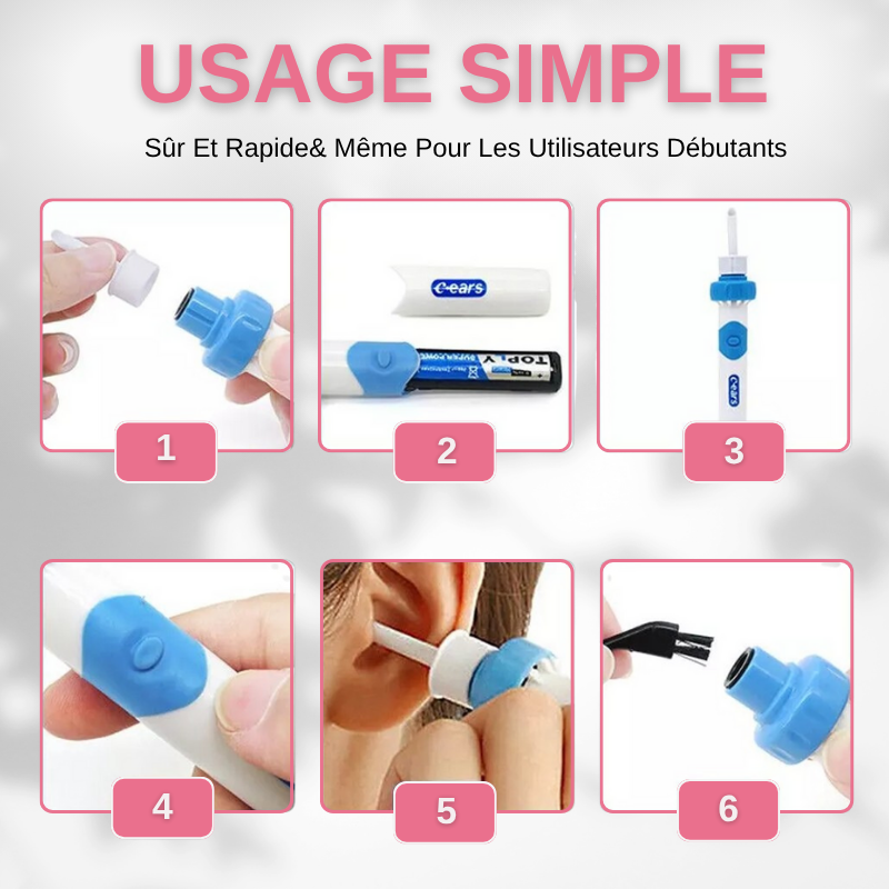 Aspirateur Pour Nettoyer Les Oreilles