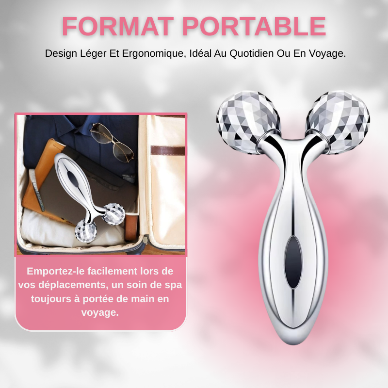 Masseur à Rouleaux 3D Pour Le Visage & Corps