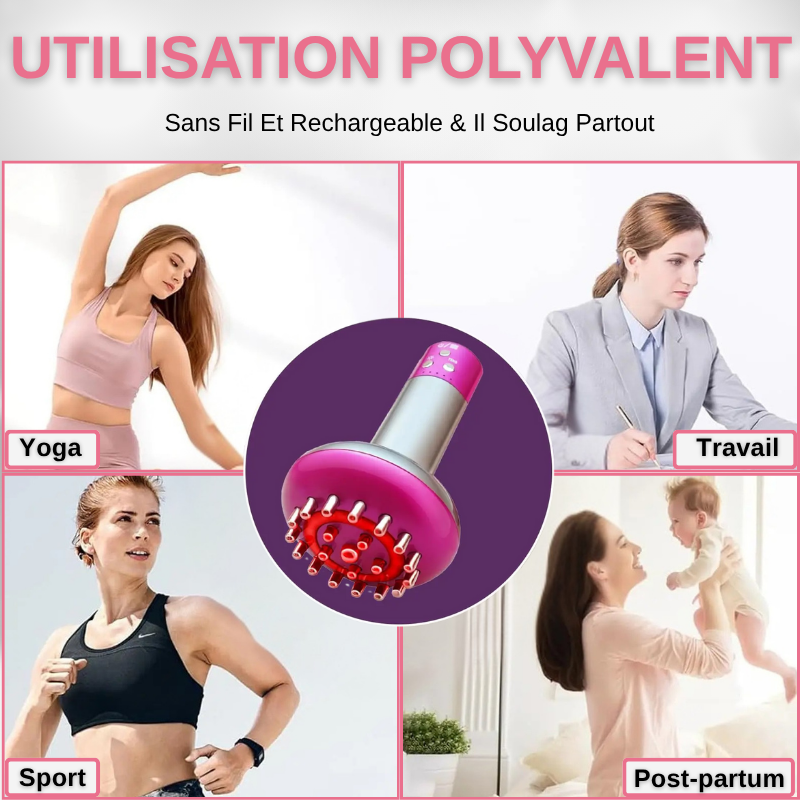 Masseur Électrique À Brosse Méridienne Pour La Cellulite