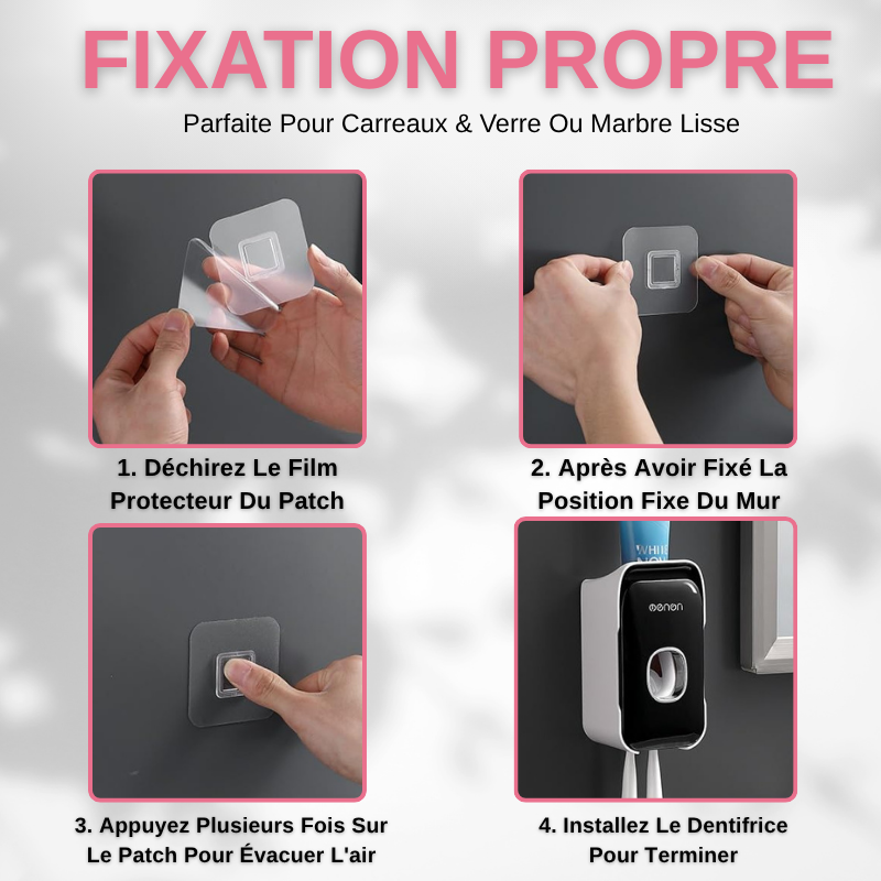 Distributeur Automatique de Dentifrice Mural