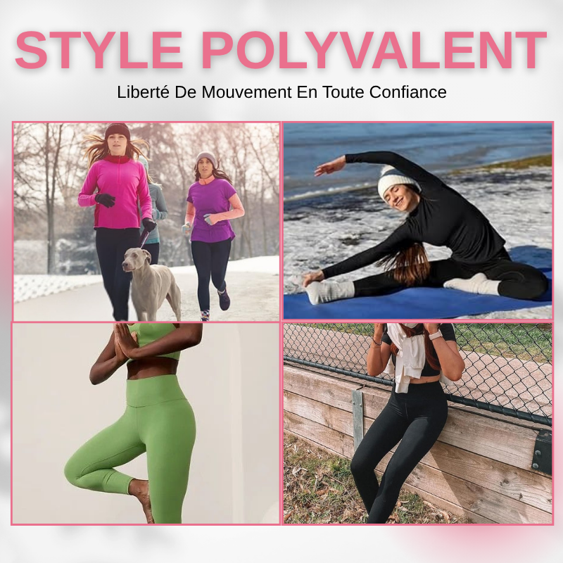 Legging en laine Polaire Femme