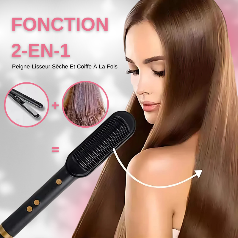 Brosse Lissante Chauffante